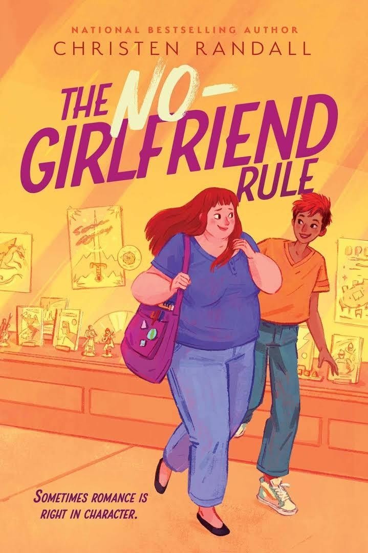 Bokforside: "The no-girlfriend rule" av Christen Randall - Klikk for stort bilde