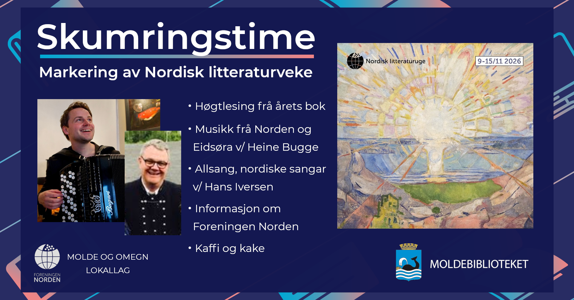 Lenke til artikkel: Skumringstime på Nesset bibliotek