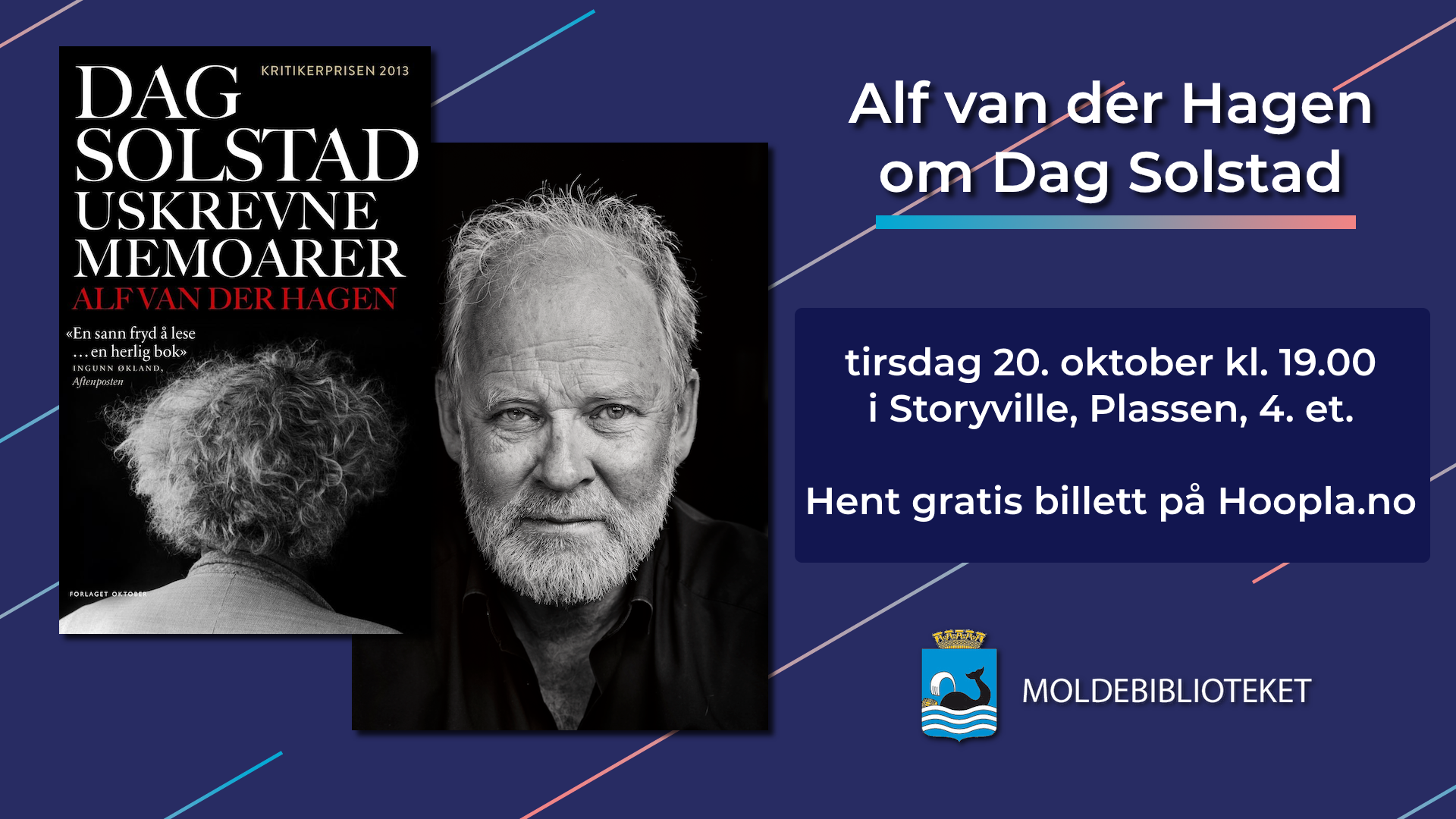Lenke til artikkel: Alf van der Hagen om Dag Solstad 20. oktober
